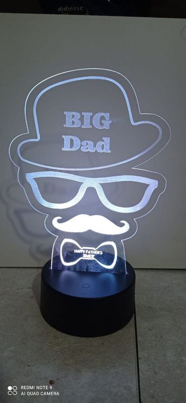Lampada Led Big Dad festa del papà