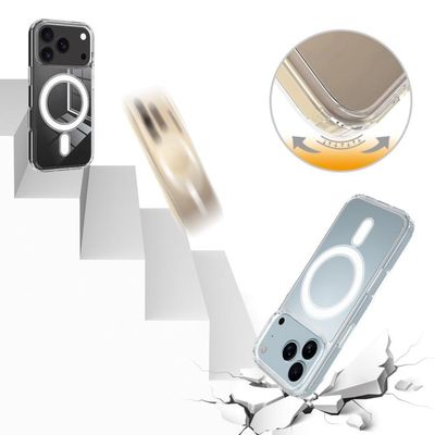 Custodia trasparente Magsafe iPhone 17 series