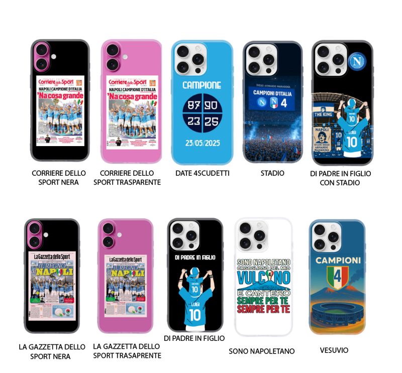 4 SCUDETTO NAPOLI