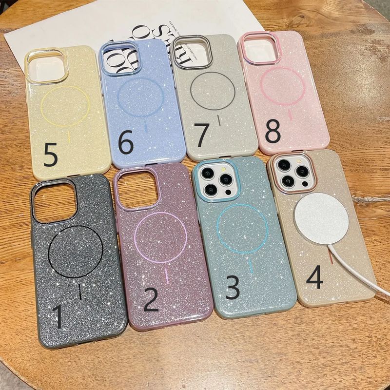 Liquid Glitter con MagSafe per iPhone