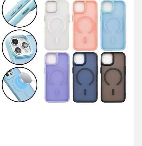 Cover opaca con MagSafe