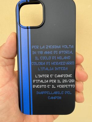 Edizione limitata Campioni nero azzurri 25/26