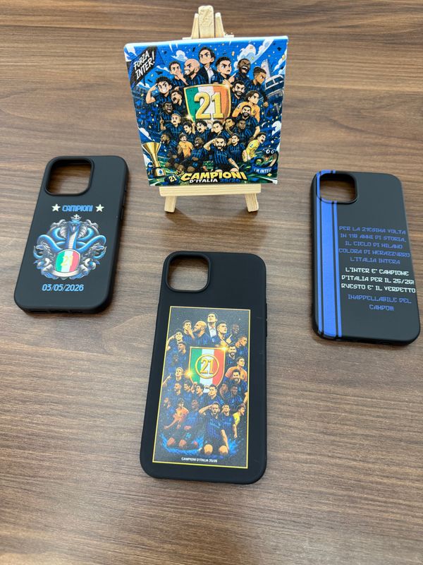 Edizione limitata Campioni nero azzurri 25/26