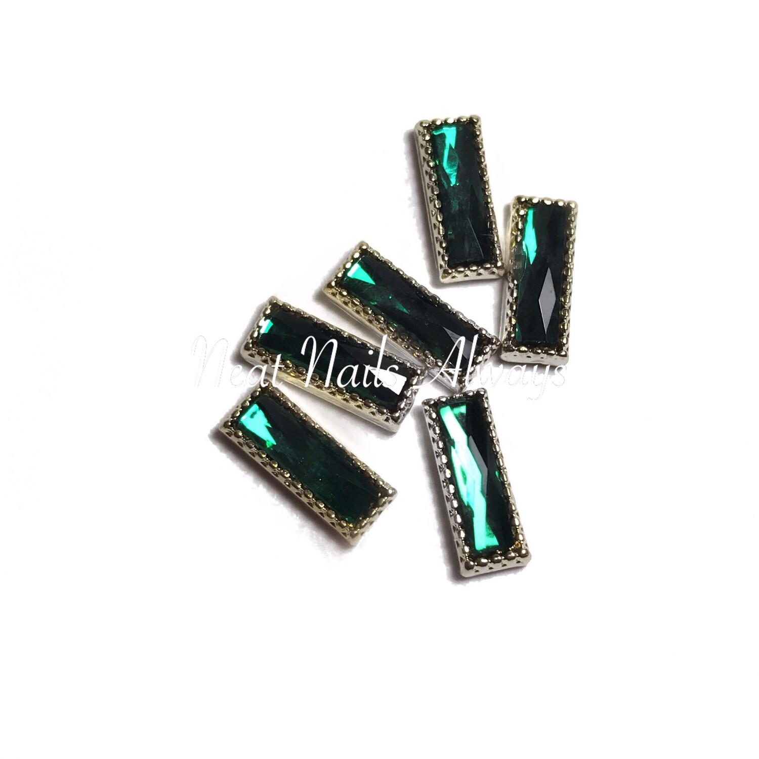 Emerald Nail Charm 4 For $6