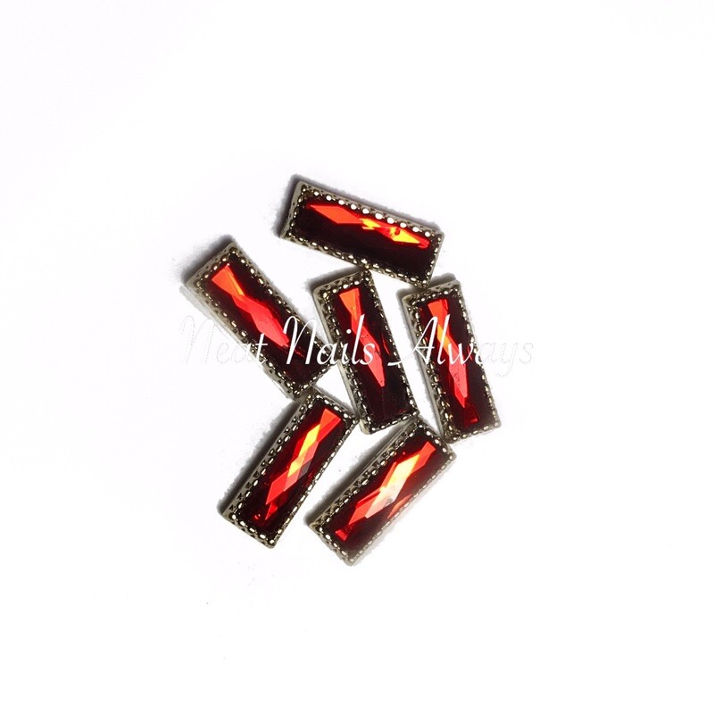 Ruby Nail Charm 4 For $6