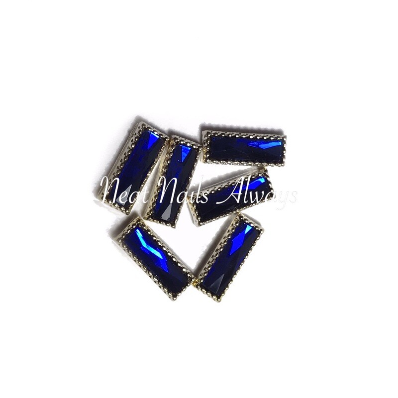  Sapphire Nail Charm 4 For $6