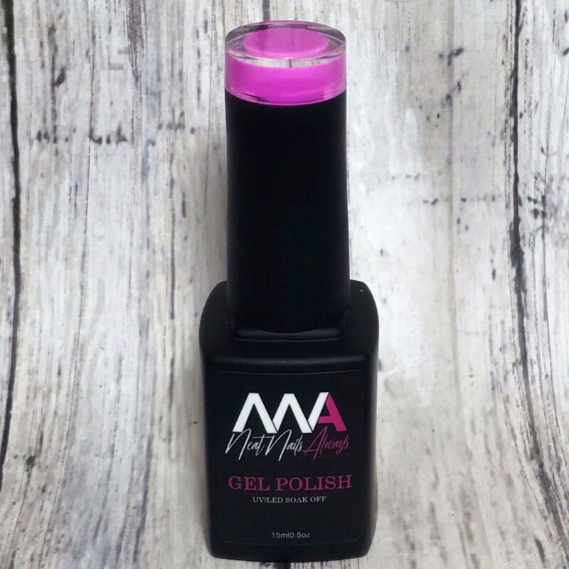 Bubble Gum Pink Gel Polish #PU25