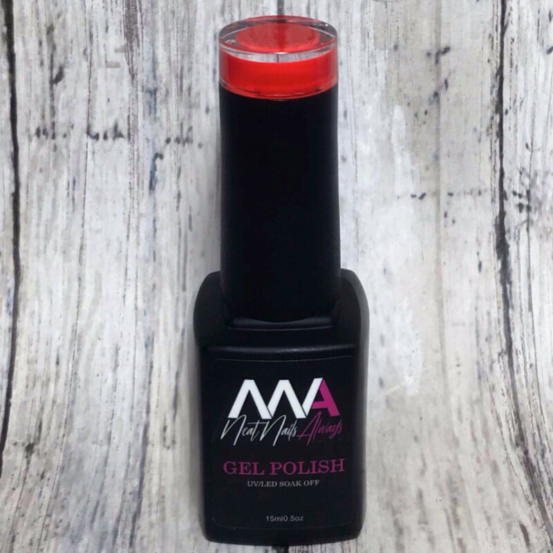 Fire Red Gel Polish #RE01