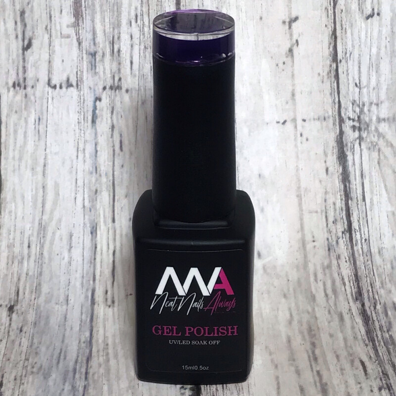 Mid-Night Purple Gel Polish #PU01