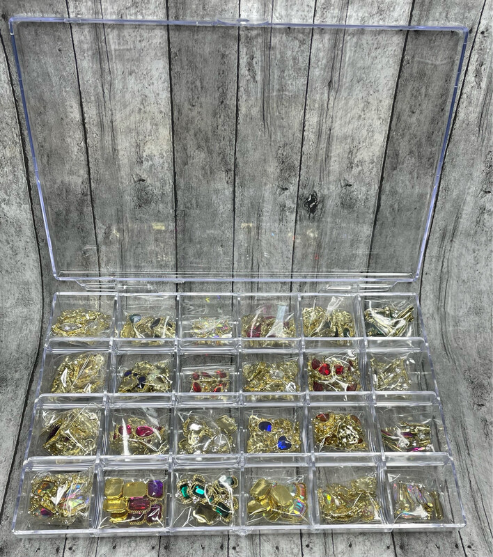 Kawaii Metal Rhinestone Box