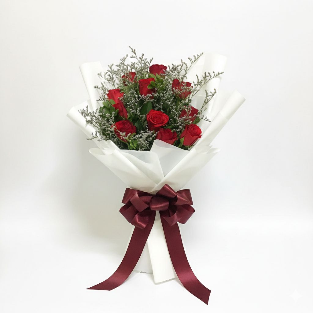 1 Dozen Red Roses