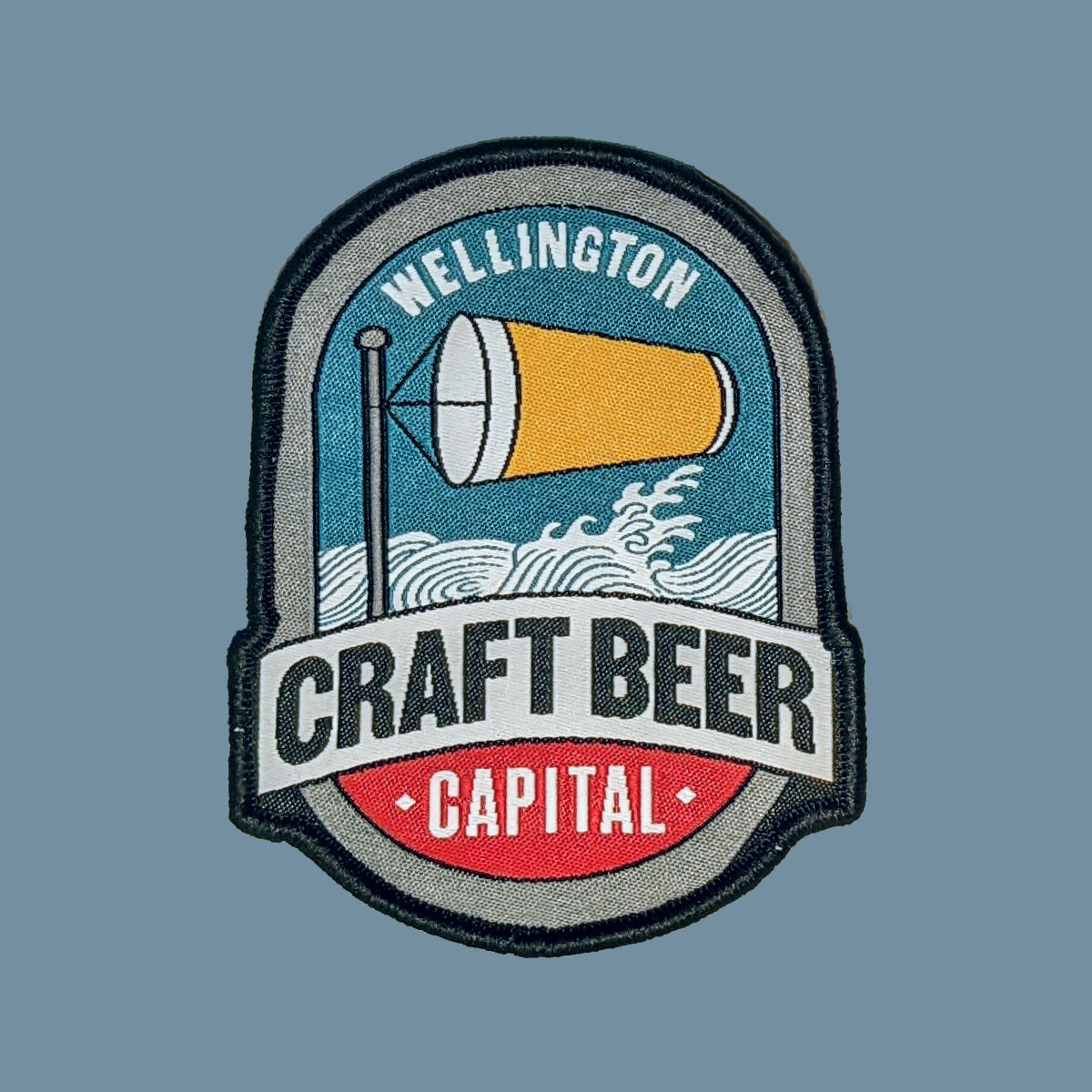 Craft Beer Capital Iron-On Patch