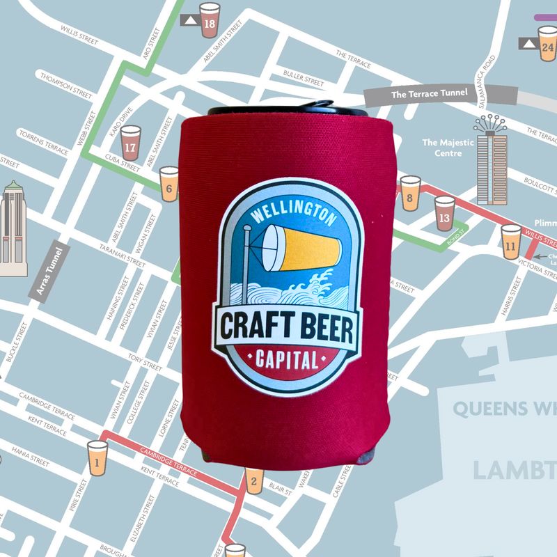 Craft Beer Capital Koozie / Stubby Holder