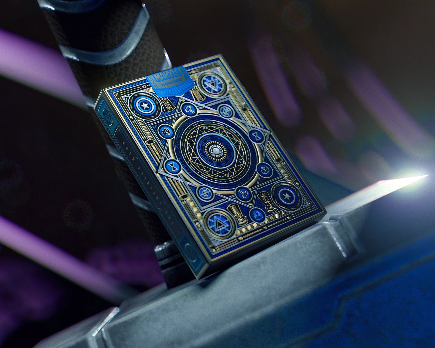 Avengers: Blue Edition Playing Cards