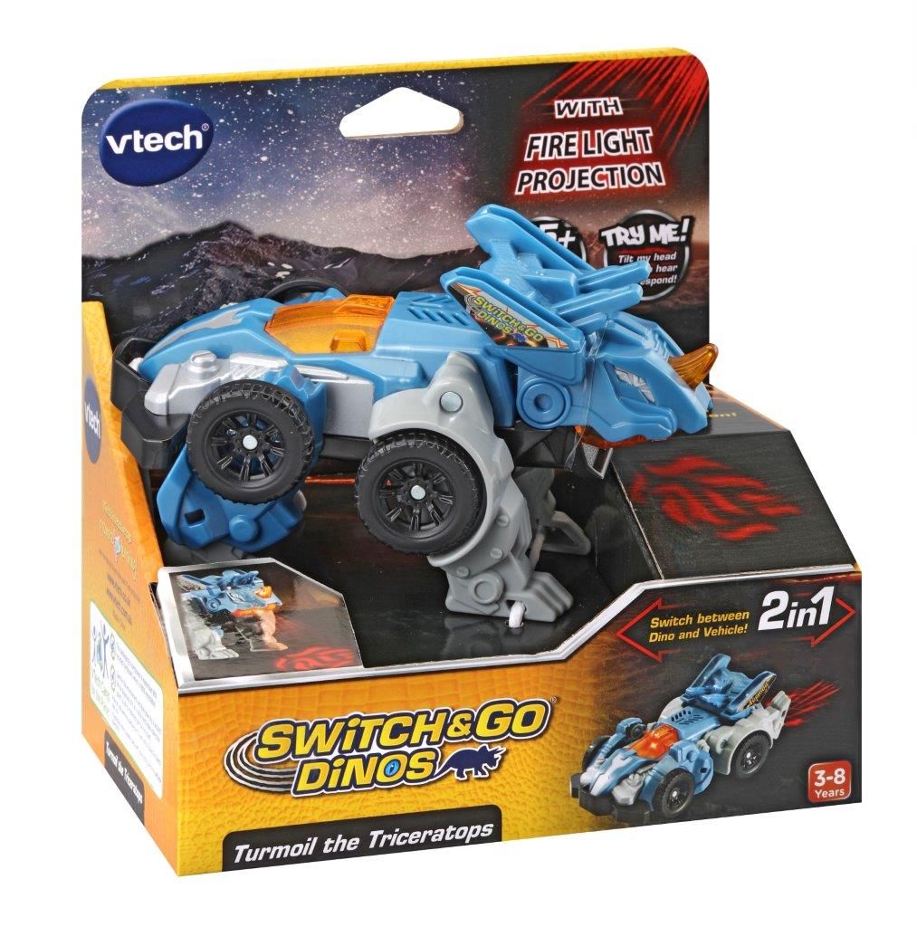 VTech® Switch &amp; Go Dinos – Turmoil the Triceratops