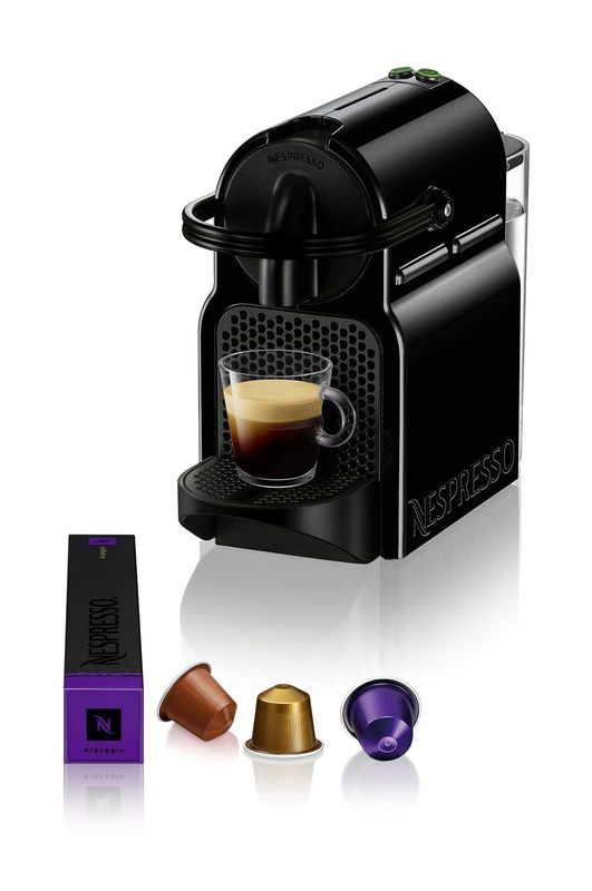 Nespresso Inissia D40 coffee machine by Nespresso, Black - UAE Version