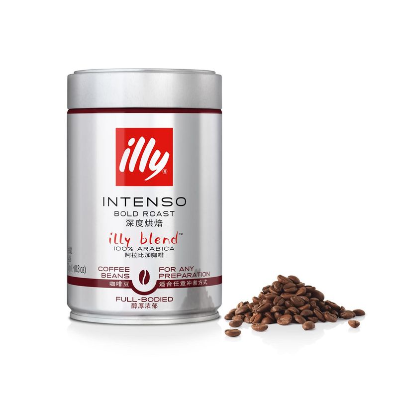 illy Intenso Bold Beans Tin 250g