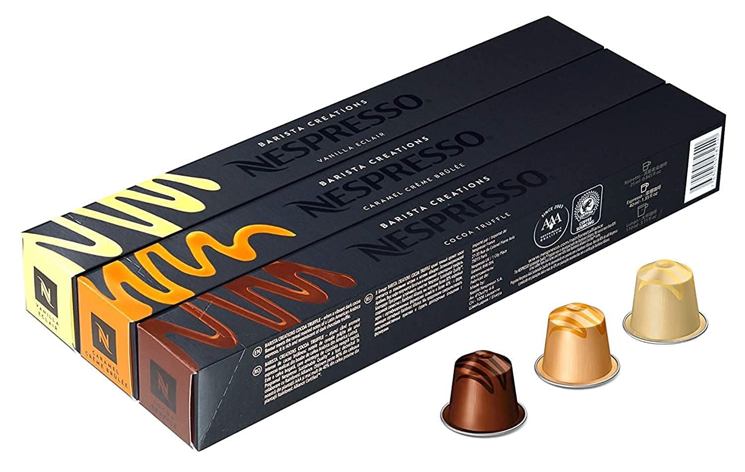 Nespresso Vanilio Ciocattino Caramelito 30