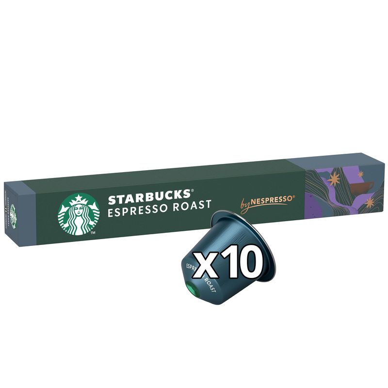 Starbucks Dark Espresso Roast Nespresso 10