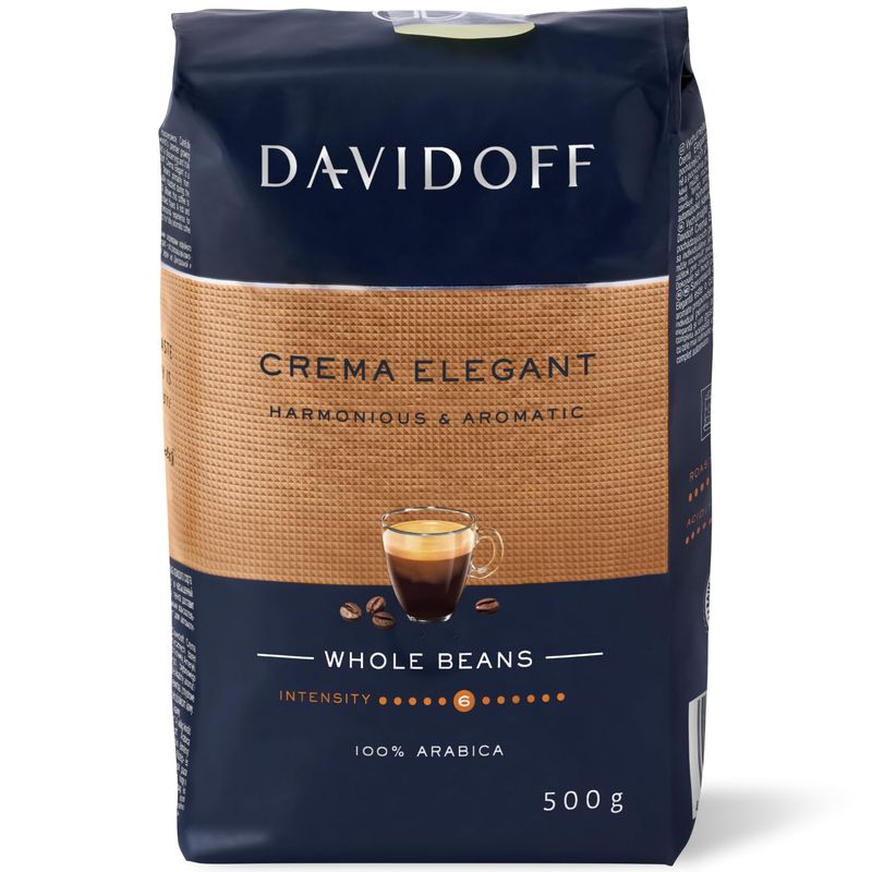 Davidoff Crema Elegant Whole Beans 500g