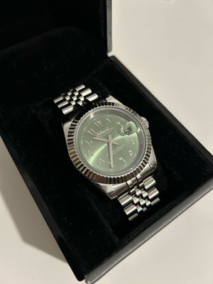 Men's Olive Arabic Dial Seiko Mod