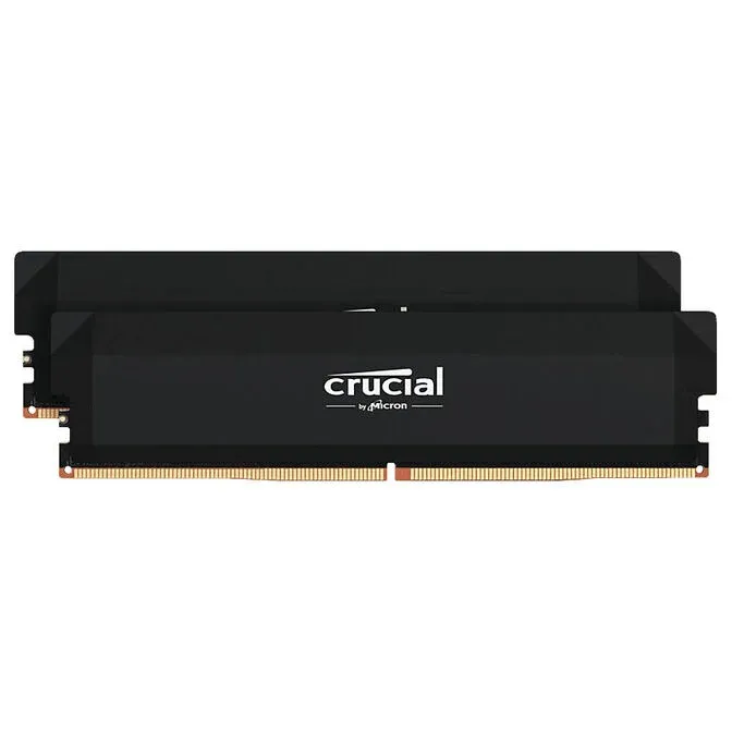 Crucial Pro Overclocking Edition DDR5-6000 RAM, CL36, XMP 3.0, AMD EXPO- 32 GB Dual-Kit, schwarz