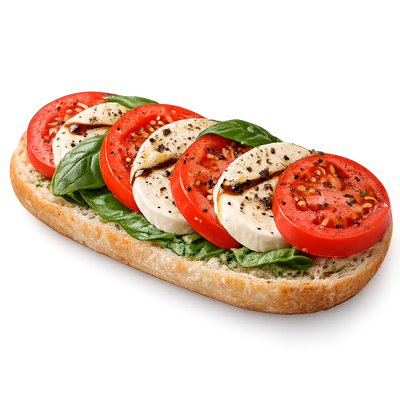 Tomate-Mozzarella Brötchen