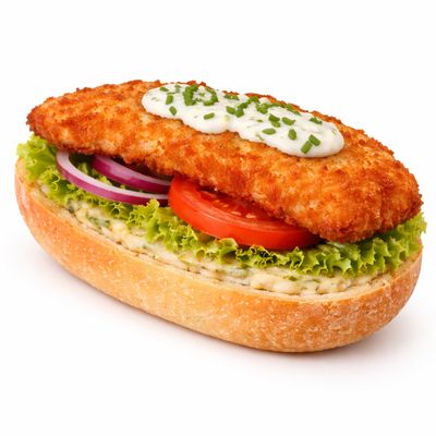 Schnitzel-Brötchen