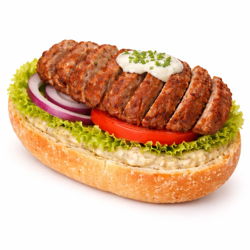 Frikadellen-Brötchen