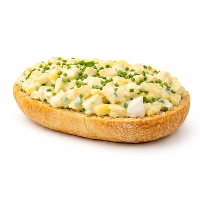 Kräutereiersalat Brötchen