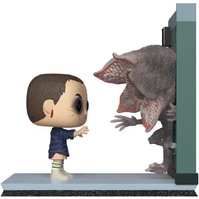Eleven and Demogorgon