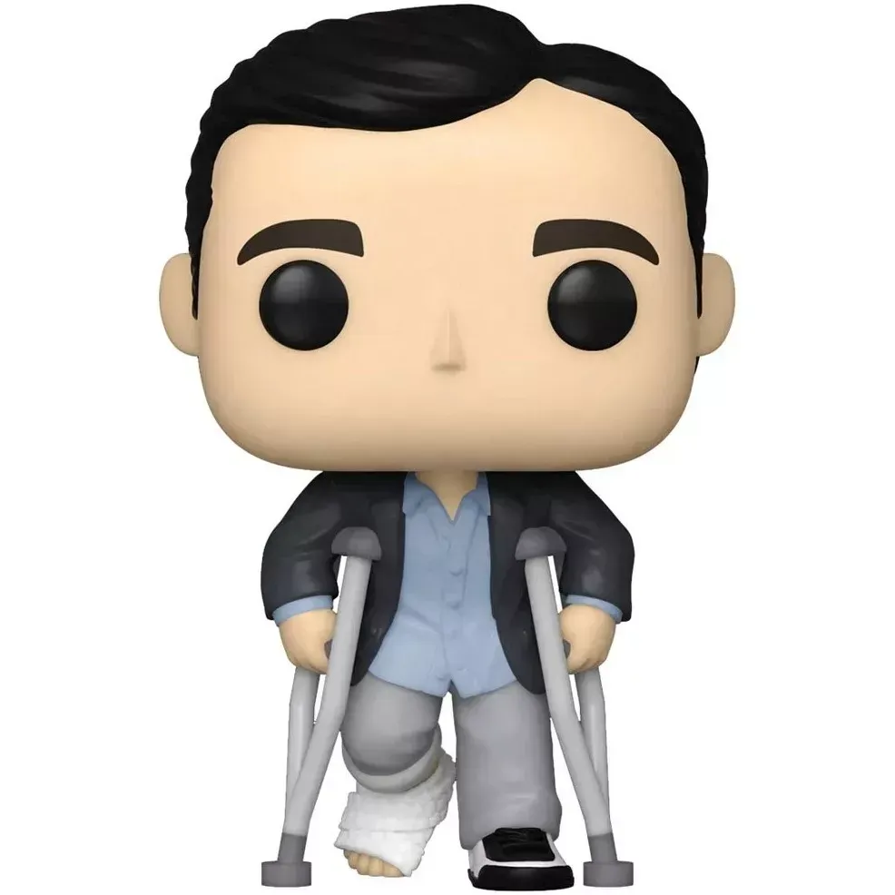 Michael Scott (with Crutches)