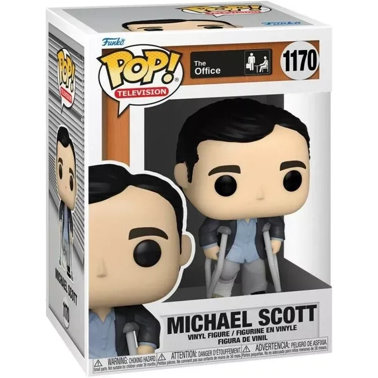 Michael Scott (with Crutches)