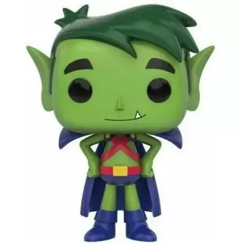 Beast Boy as Martian Manhunter