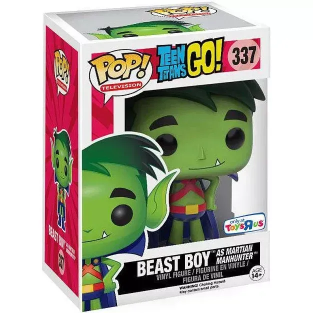 Beast Boy as Martian Manhunter