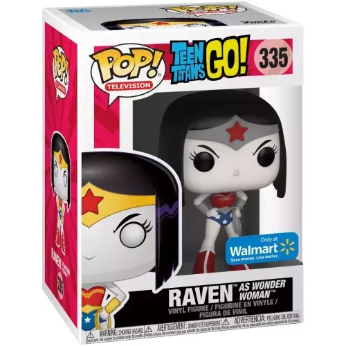 Raven as Wonder Woman (Gray)