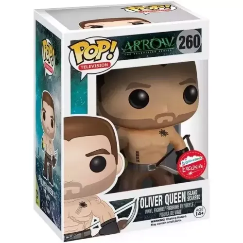 Oliver Queen Island Scarred