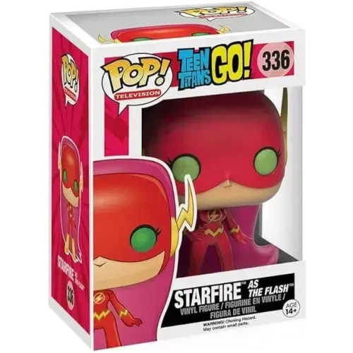 Starfire as The Flash