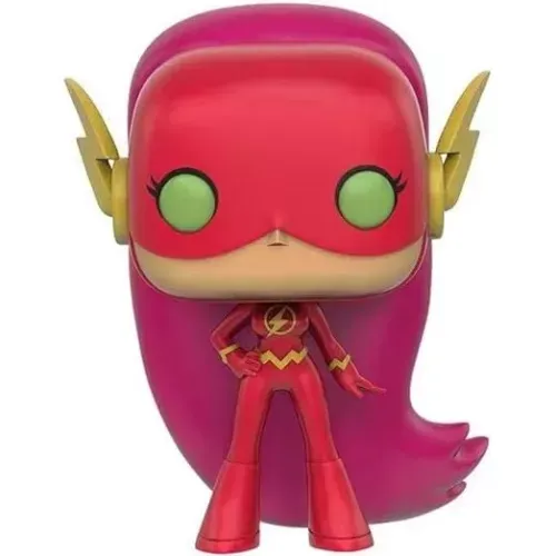 Starfire as The Flash