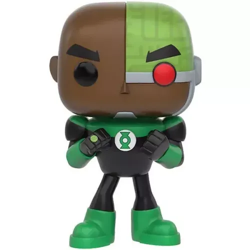 Cyborg as Green Lantern