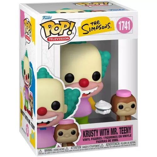 Krusty with Mr. Teeny