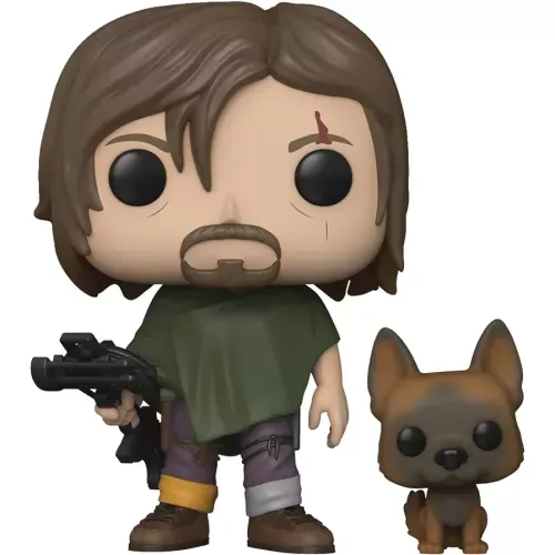 Daryl Dixon with Dog