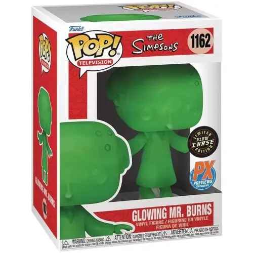 Glowing Mr. Burns (Green) (Chase) (Glows in the Dark)
