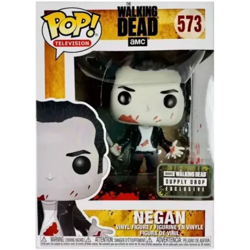 Negan (Bloody) (Black and White)