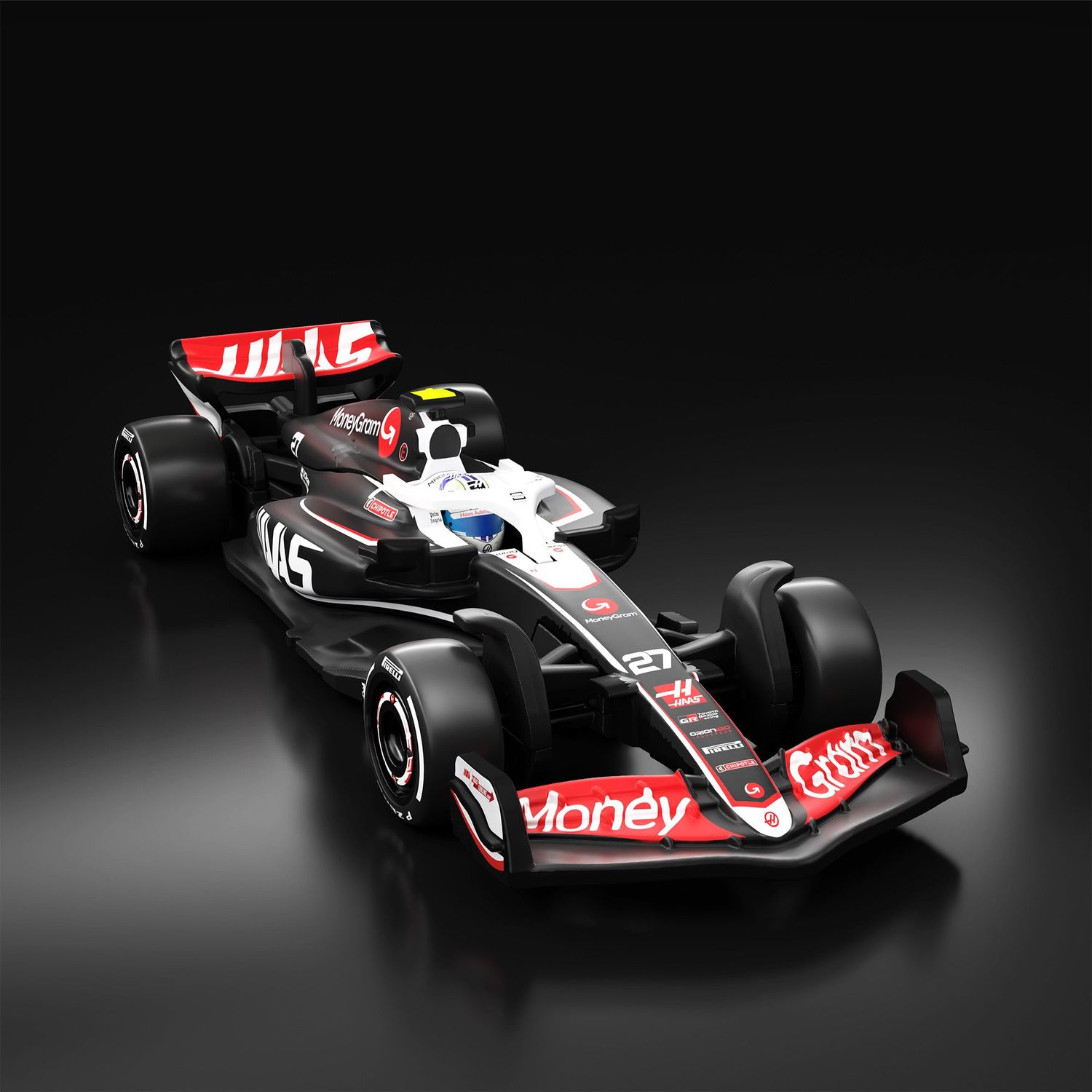 Hot Wheels® F1® Series: MoneyGram Haas F1 Team VF-24 Car #27