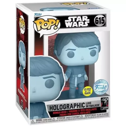 Holographic Luke Skywalker (Glows in the Dark)