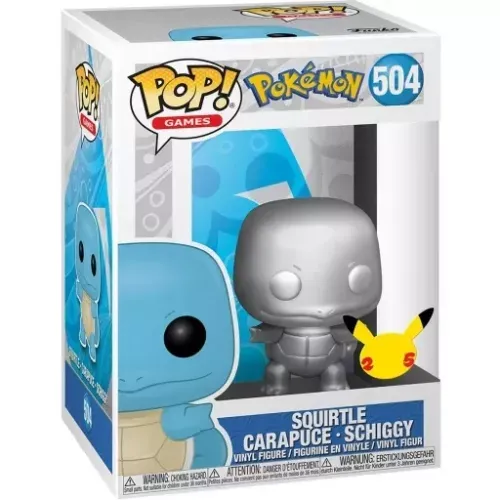 Squirtle (Metallic) (Silver)