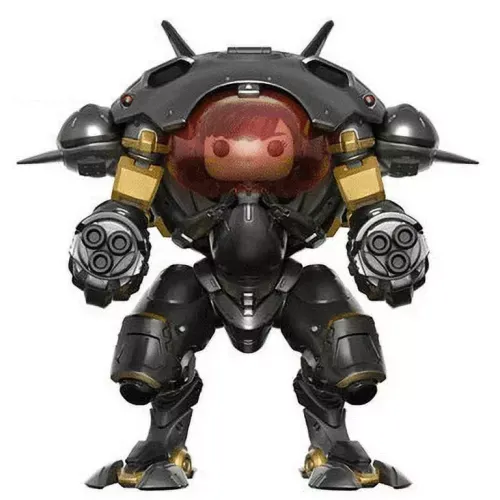 D.Va with Meka (Carbon Fiber) (6" inch)