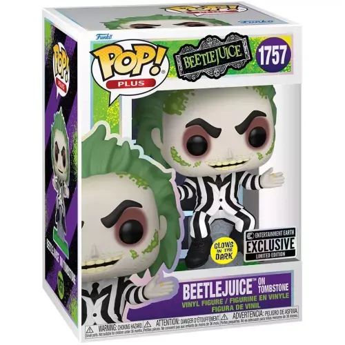 Beetlejuice on Tombstone (Glows in the Dark) (PLUS)