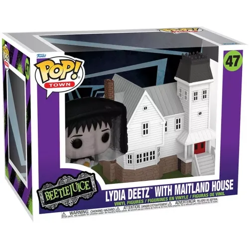 Lydia Deetz with Maittland House